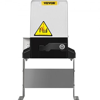 Apertura de Puerta Deslizante, AC600 1400Lbs con 2 Controles Remotos Velocidad de Movimiento 43ft Por Min, Modelo Básico (1800Lbs)