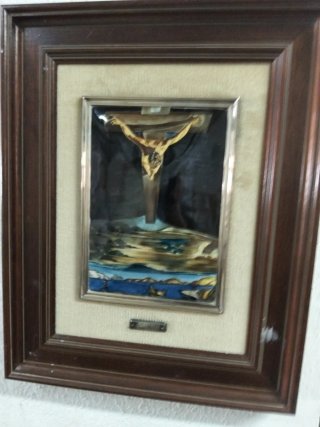 Cuadro esmaltado Cristo Crucificado