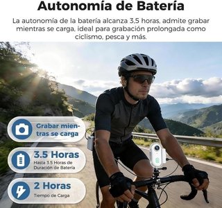 Mini cámara deportiva 4K POV WiFi magnética NUEVA
