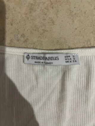 Camiseta blanca de mujer