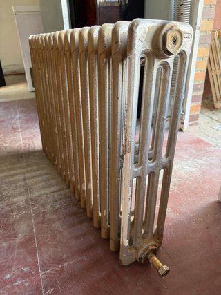 Radiador de hierro fundido vintage