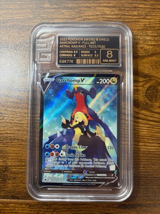 Carta Pokemon Garchomp V TG23 EG 8