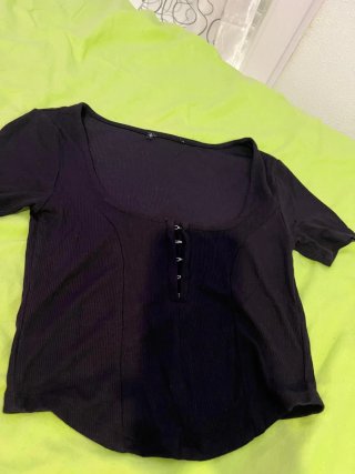 Camiseta negra mujer