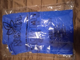 Toalla de playa NESTEA azul