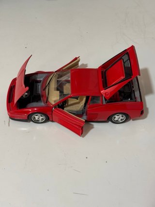 Ferrari Testarossa Burago 1:18 Rojo