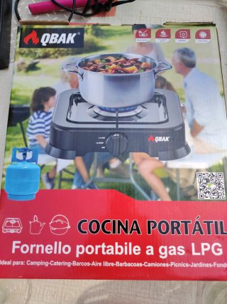 Cocina Portátil QBAK a Gas LPG