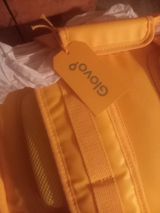 Zaino termico Glovo giallo