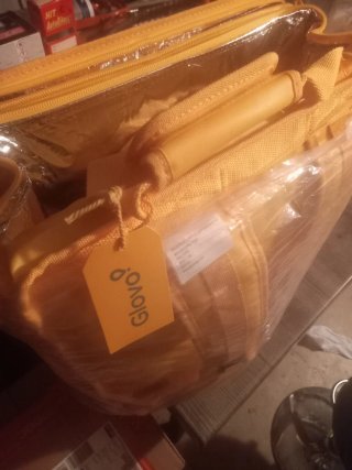 Zaino termico Glovo giallo