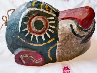 Guatemala wood mask