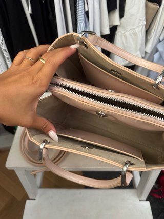 Bolso Adolfo Dominguez Rosa Piel