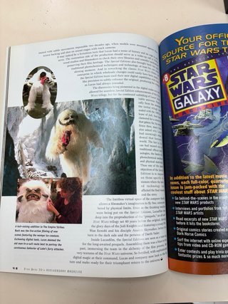 Revista star wars 20 Aniversario