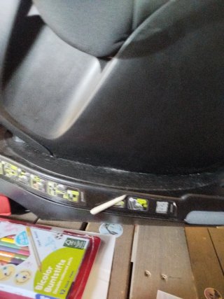 Silla Coche Britax Römer Dualfix 360, sin accident