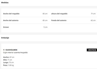 Lote de 11 cojines DUVHOLMEN IKEA para exterior