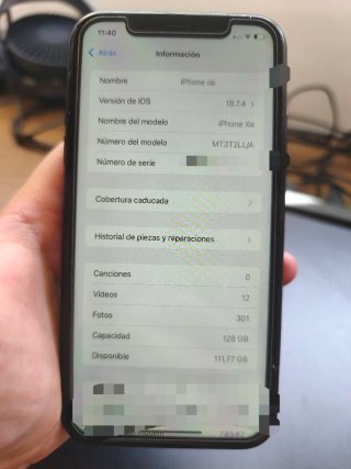 iPhone XR 128GB Negro + Cable, Funda y Protector