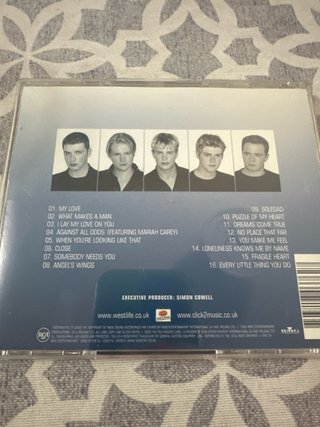 CD Westlife Coast to Coast
