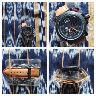Bolso Tote étnico y Reloj