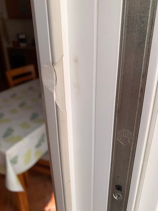 Puertas PVC de cristal para terraza (foto medidas)