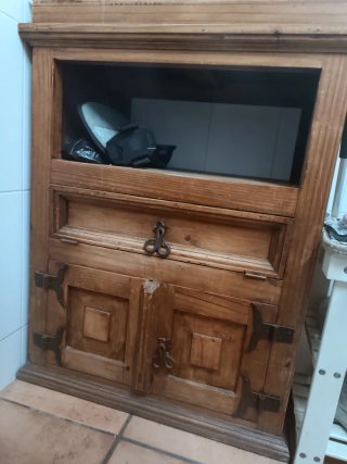 Conjunto de Muebles de madera rústico