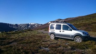 Llantas aluminio Renault Kangoo 4x4 NEUMÁTICOS MAL