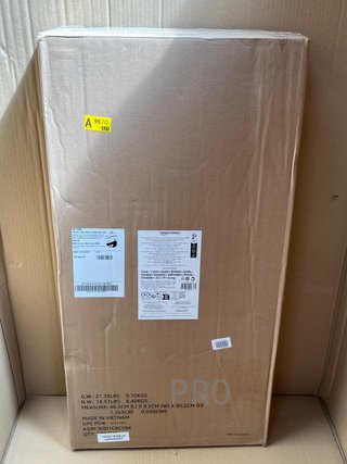 Mesa de comedor plegable cuadrada con asa Amazon Basics