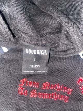 Sudadera Hoodrich Negra y Gris