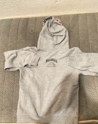 Sudadera Hoodrich Negra y Gris