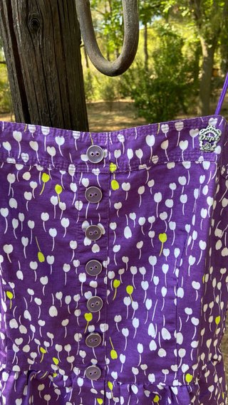Vestido corto tirantes estampado