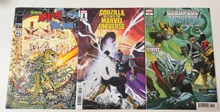 Lote Spawn Godzilla destroys Marvel Deadpool Image