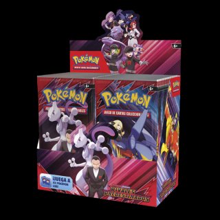 Caja 36 Sobres Pokémon Rivales Predestinados