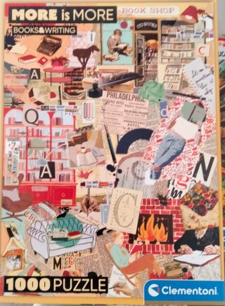 Puzzle Clementoni 1000 piezas Libros y Escritura