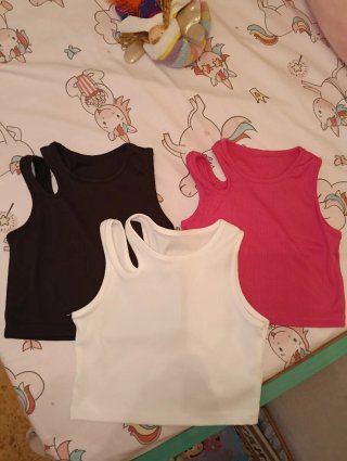 Conjunto 3 Tops Niña talla 5-6