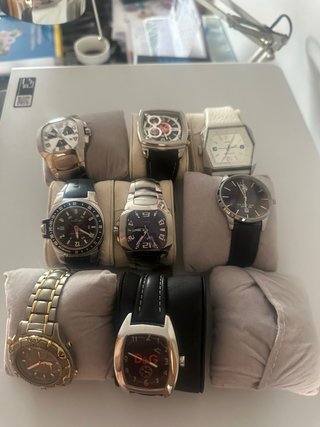 Lote de 9  relojes