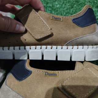 Sandalias de piel "Dustin", Beige/Marrón.