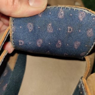 Sandalias de piel "Dustin", Beige/Marrón.