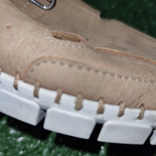 Sandalias de piel "Dustin", Beige/Marrón.