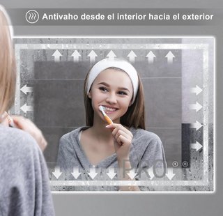 Espejo de baño con luz