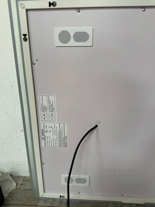 Espejo de baño con luz