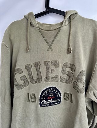 Sudadera Guess Verde Oliva