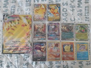 Gran Lote Cartas Pokemon