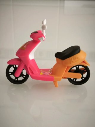 Scooter Barbie Rosa e Laranja