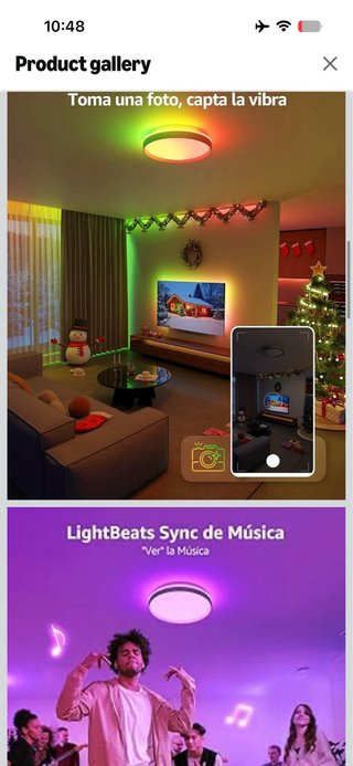 Lepro T1 AI Ceiling LED Smart Ceiling Light RGB an