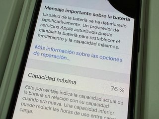 iPhone X 64 GB con defecto de pantalla