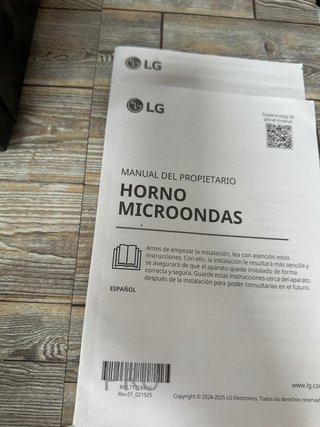 Microondas con grill LG