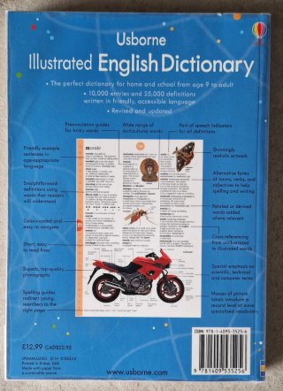 English dictionary ilustrated