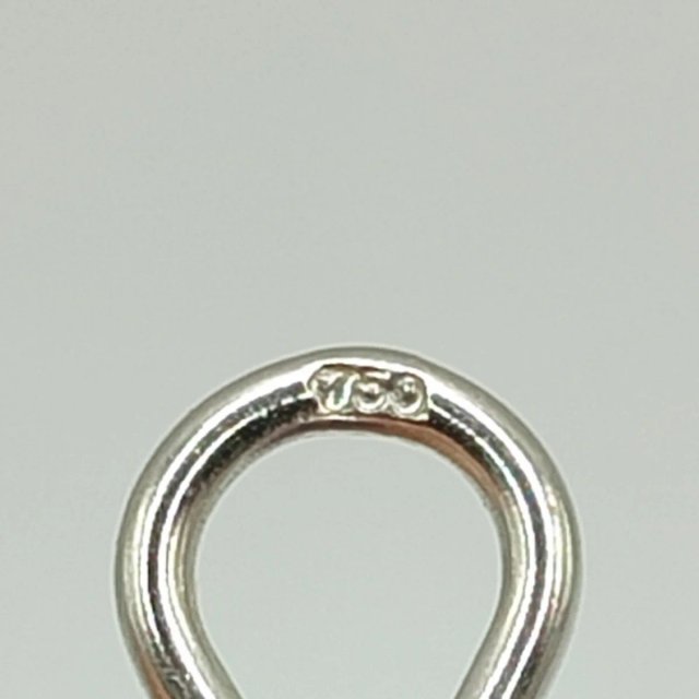 00735 PENDIENTES DE DISEÑO DE ORO BLANCO DE 18K