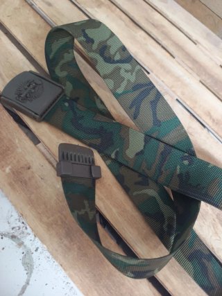 Cinturón militar camuflaje con hebilla