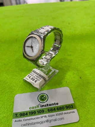 Reloj swatch irony blanco