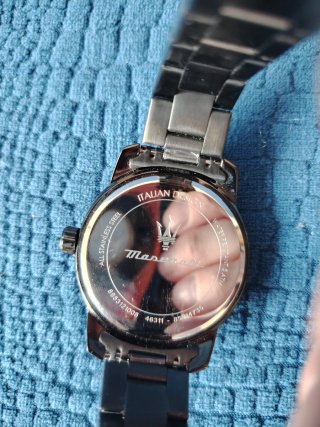 Orologio Maserati Uomo Nero/Argento
