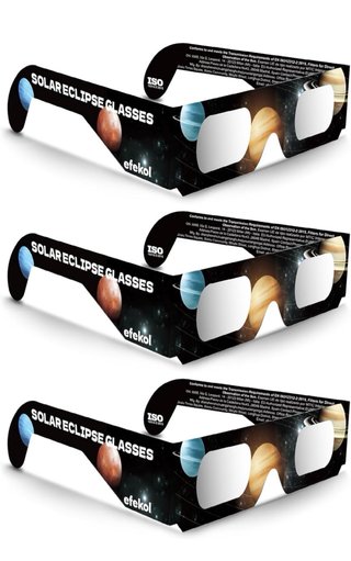 Gafas de Eclipse Solar Homologadas ISO
