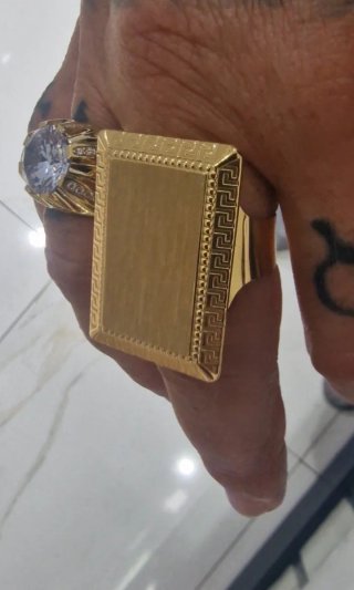 Anillo Oro 18kt Sellos